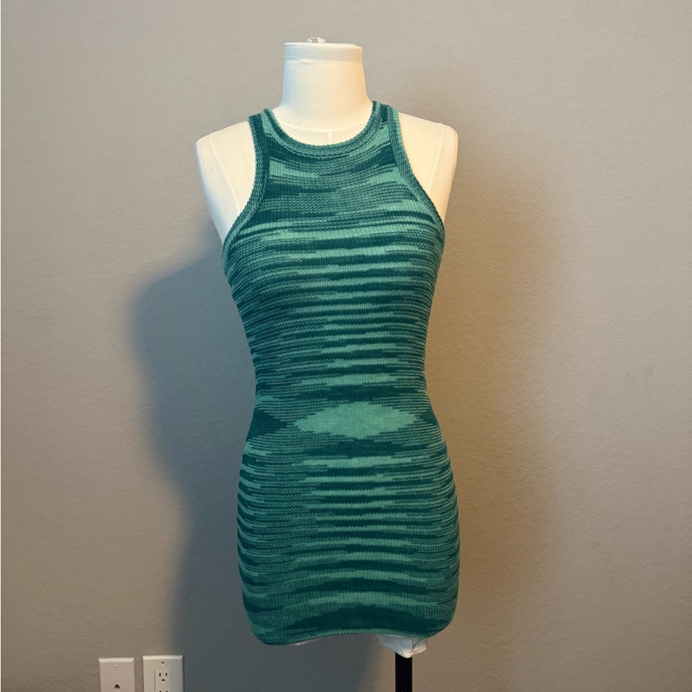 Princess Polly Teal Knit mini dress